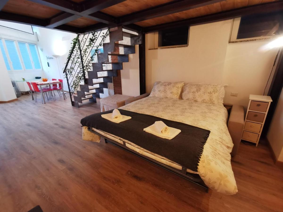 Likehome Milano - Via Scaldasole Loft Exteriör bild